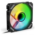 Sharkoon SHARK Mirror RGB PWM REVERSE Arvuti korpus Ventilaator 12 cm Must 1 tk Sharkoon SHARK Mirror RGB PWM REVERSE Arvuti korpus Ventilaator 12 cm Must 1 tk