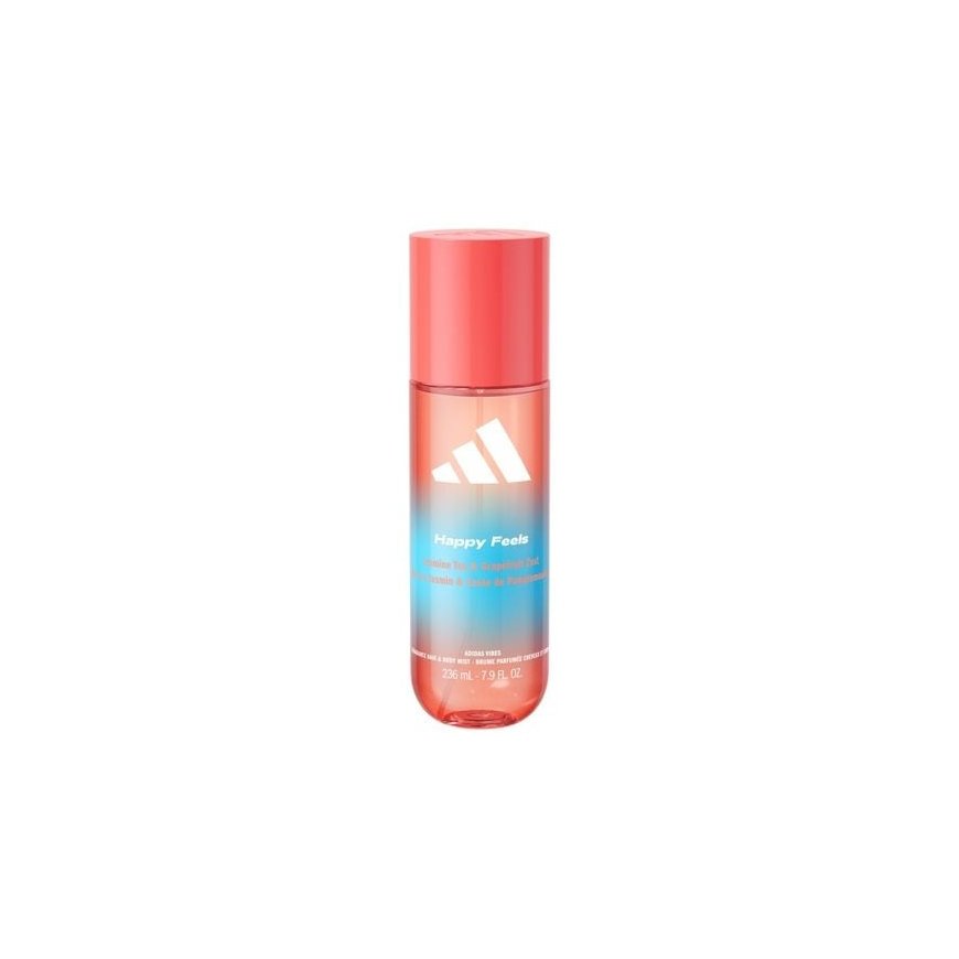 Adidas HAPPY FEELS lõhnahooldus juustele ja kehale 236 ml
