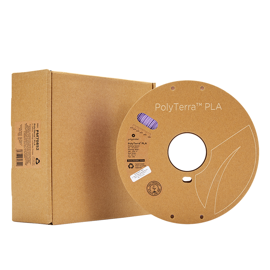 Polymaker PolyTerra PLA - 1kg - 1.75mm - Lavendli Lilla – 4