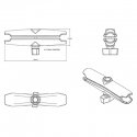 RAM Mounts RAM-B-201U-C Telineen osa ja lisätarvike RAM Mounts RAM-B-201U-C Telineen osa ja lisätarvike