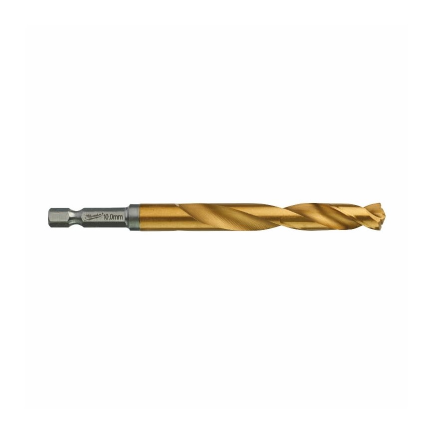Milwaukee Accessories Drill Bits MILWAUKEE Shockwave HSS-G TIN 10mm, 5pcs.