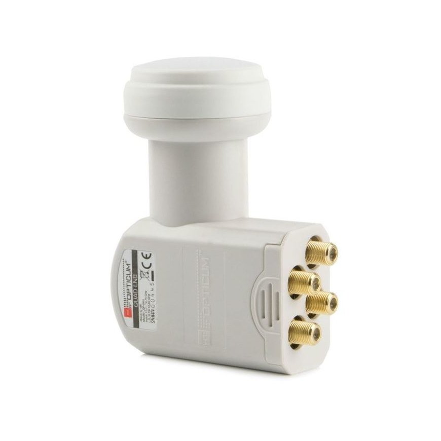 Opticum LQP 04H taajuusmuunnin (LNB) 10,7 - 12,75 GHz Valkoinen – 2