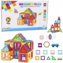 "Lean Toys" magnetic building blocks set, educational, colorful, 70 pcs. "Lean Toys" magnetic building blocks set, educational, colorful, 70 pcs.