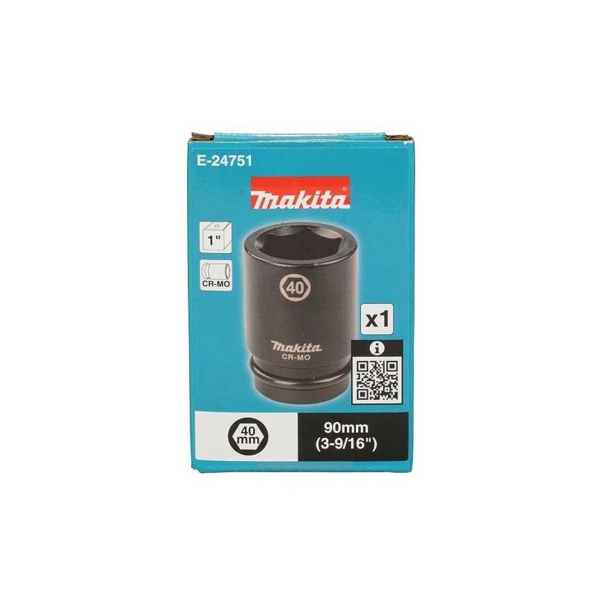 Ударная головка Makita E-24751 40x90 мм 1" – 3