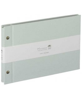 Photo album 'Harmaa', A5-blue-horizontal A-HRA5-101-B