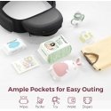 MOMCOZY KŪDIKIŲ NEŠIOKLĖ MOVE2FIT 2IN1 SU KLUBŲ SĖDYNE, JUODA MOMCOZY KŪDIKIŲ NEŠIOKLĖ MOVE2FIT 2IN1 SU KLUBŲ SĖDYNE, JUODA