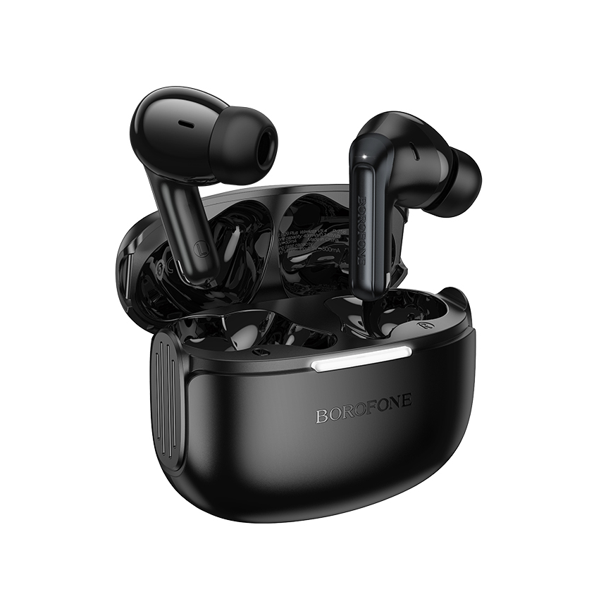 Borofone Bluetooth TWS FQ9 Plus Peaceful ANC+ENC headphones in black color