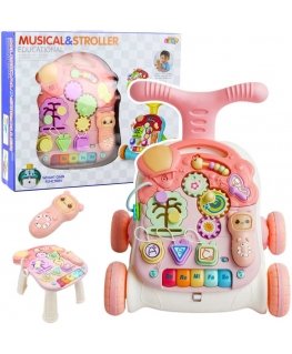 Lean Toys Interaktyvus mokomasis stumdukas 5in1 42x40.5x46 cm
