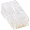 Deltaco Modulaariliitin RJ45 laitekaapelille, 20 kpl