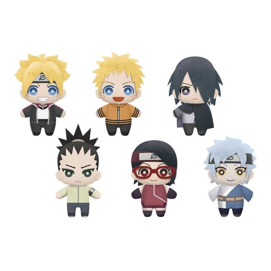 Banpresto Ekranas 9 pliušinis žaislas Boruto Naruto Next Generations Tomonui 12cm