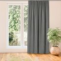 MILANA curtain, gray style, classic, transparent dragon stripe, 5 cm, with tassels, 3 cm chenille fabric, 280x175 HOMEDE MILANA curtain, gray style, classic, transparent dragon stripe, 5 cm, with tassels, 3 cm chenille fabric, 280x175 HOMEDE
