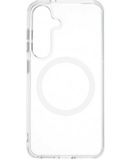 Чехол FoneKit Premium, совместимый с MagSafe, для Samsung Galaxy S25, прозрачный