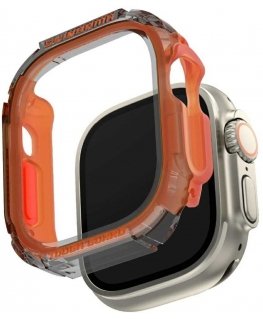 Dėklas Skinarma Atom Apple Watch 49mm jaoks sienna