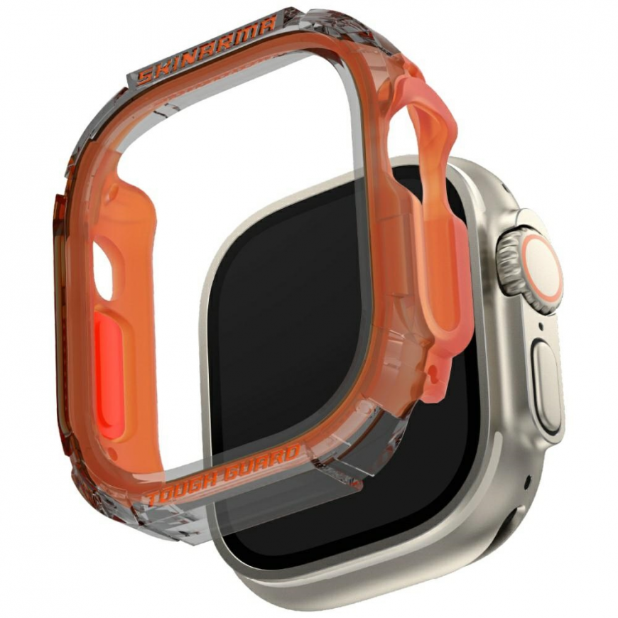 Skinarma Atom case for Apple Watch 49mm sienna – 2