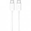 Puro TPE 25W USB-C - USB-C 3m kaabel - Valge Puro TPE 25W USB-C - USB-C 3m kaabel - Valge