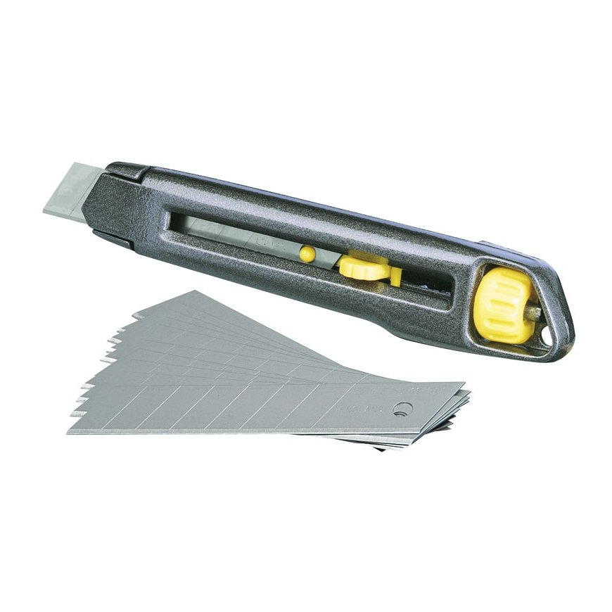 Stanley 1-10-018 utility knife Grey, Yellow Snap-off blade knife