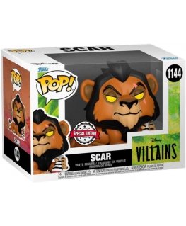 Funko POP figūra Disney ļaundaru sērijā Lauvu karalis Skars ekskluzīvs