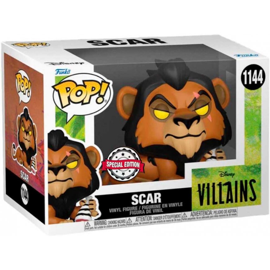Фигурка Funko POP Диснеевские злодеи Король Лев Скар Эксклюзив