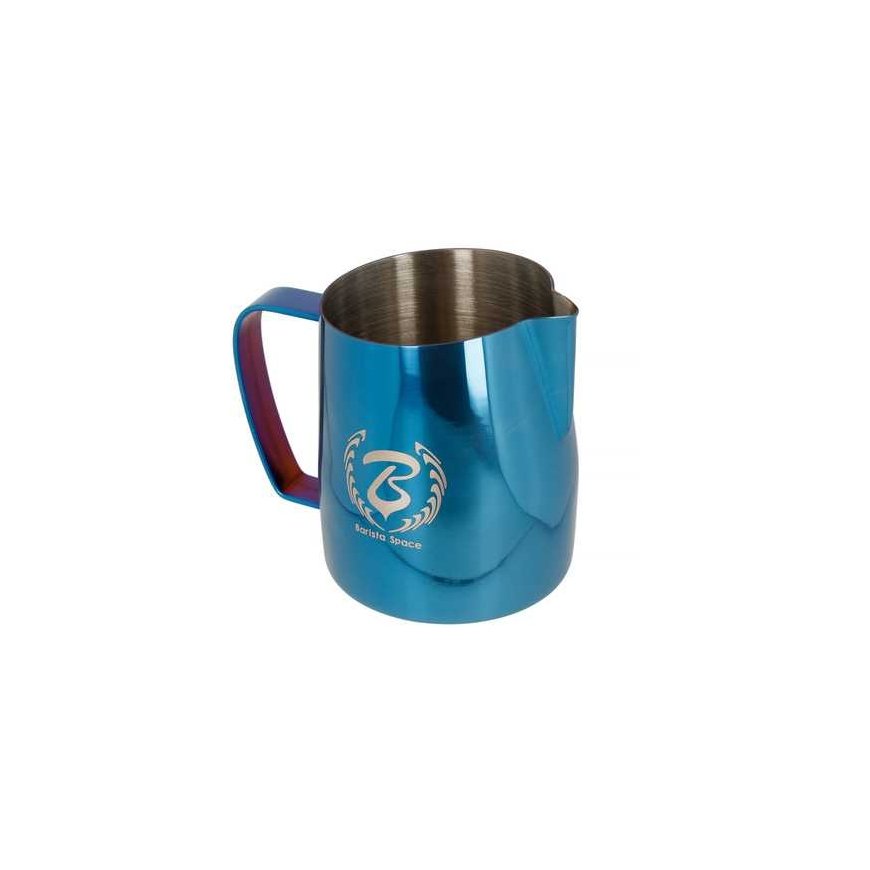 Barista Space - 450 ml Tiheda Sinine Piimakann – 2