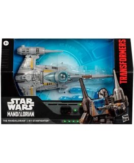 Hasbro Transformers Star Wars The Mandalorian N-1 Starfighter -figuuri 19 cm