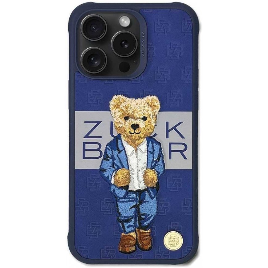 ZuckBear ZUCK BEAR case PARIS GENTLEMAN, designed for iPHONE 15 Pro suit – 3