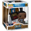Funko POP -figuuri Deluxe Orlando Magic Shaq taustalevyllä Funko POP -figuuri Deluxe Orlando Magic Shaq taustalevyllä