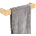 Aloss BAMBOO towel rack, bamboo, light brown, 40 x 9 x 5 cm, WENKO Aloss BAMBOO towel rack, bamboo, light brown, 40 x 9 x 5 cm, WENKO