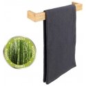 Aloss BAMBOO towel rack, bamboo, light brown, 40 x 9 x 5 cm, WENKO Aloss BAMBOO towel rack, bamboo, light brown, 40 x 9 x 5 cm, WENKO