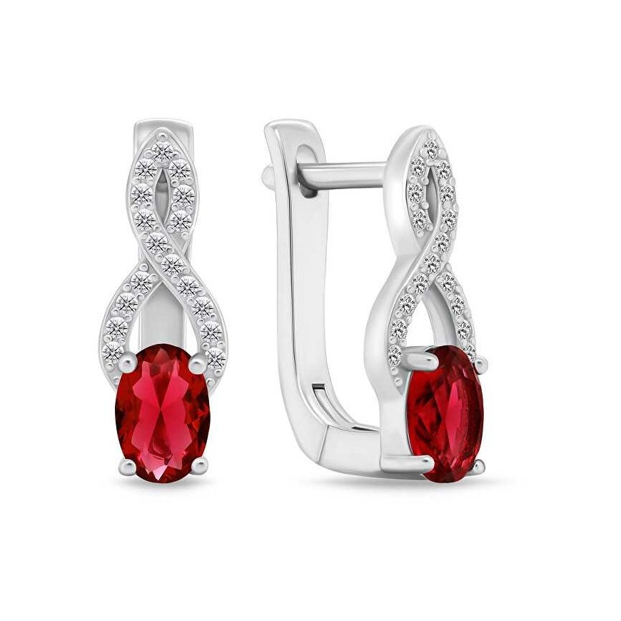 Brilio Silver Brilio Silver Charming silver earrings with zirconia EA293DPW