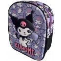 Kelioninis Manenti Hello Kitty Kuromi 3D kuprinė 29cm Kelioninis Manenti Hello Kitty Kuromi 3D kuprinė 29cm