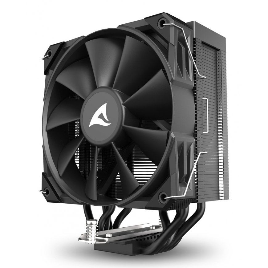 Sharkoon A50 Процессор Air cooler 12 cm Черный 1 шт – 3