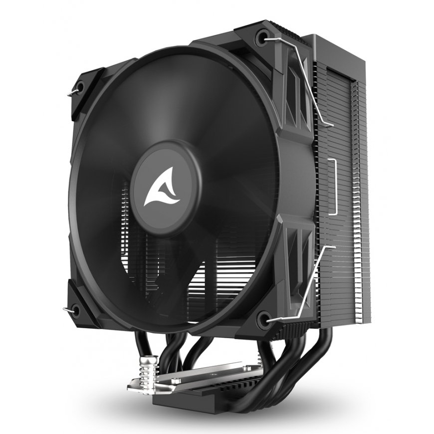 Sharkoon A50 Processor Air cooler 12 cm Black 1 pc(s) – 4