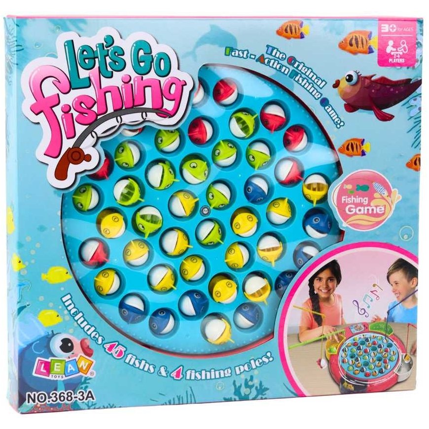 Lean Toys Kalapüügi oskuste arendamise mäng 33x5x30.5 cm – 5