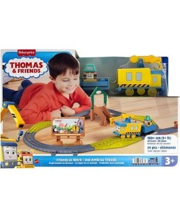 Set with the powered locomotive Thomas and Friends Friends at Work