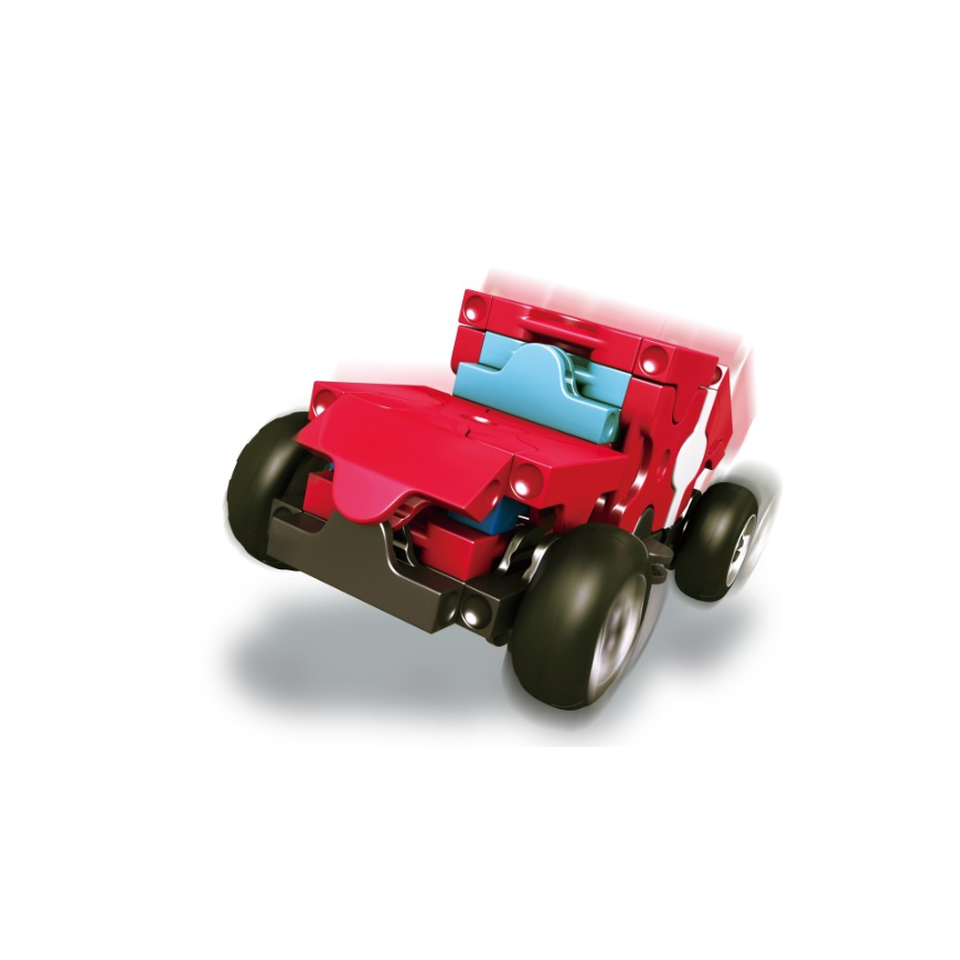 Yoshiritsu Japanese educational constructor LAQ Mini Off-Roader, for ages 5 and up. – 2