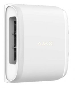 Ajax DualCurtain Outdoor Infrasarkano staru sensors Bezvadu Siena Balts