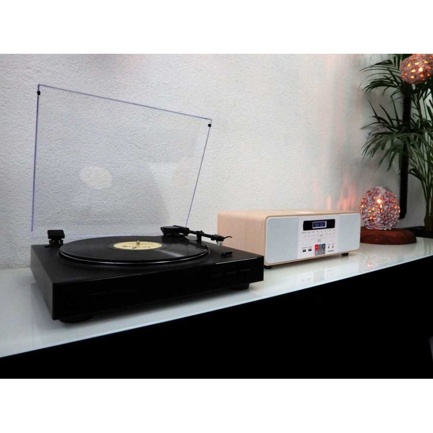 Stereo player / digital mini HiFi system with turntable THOMSON TT350 and MIC201 – 2