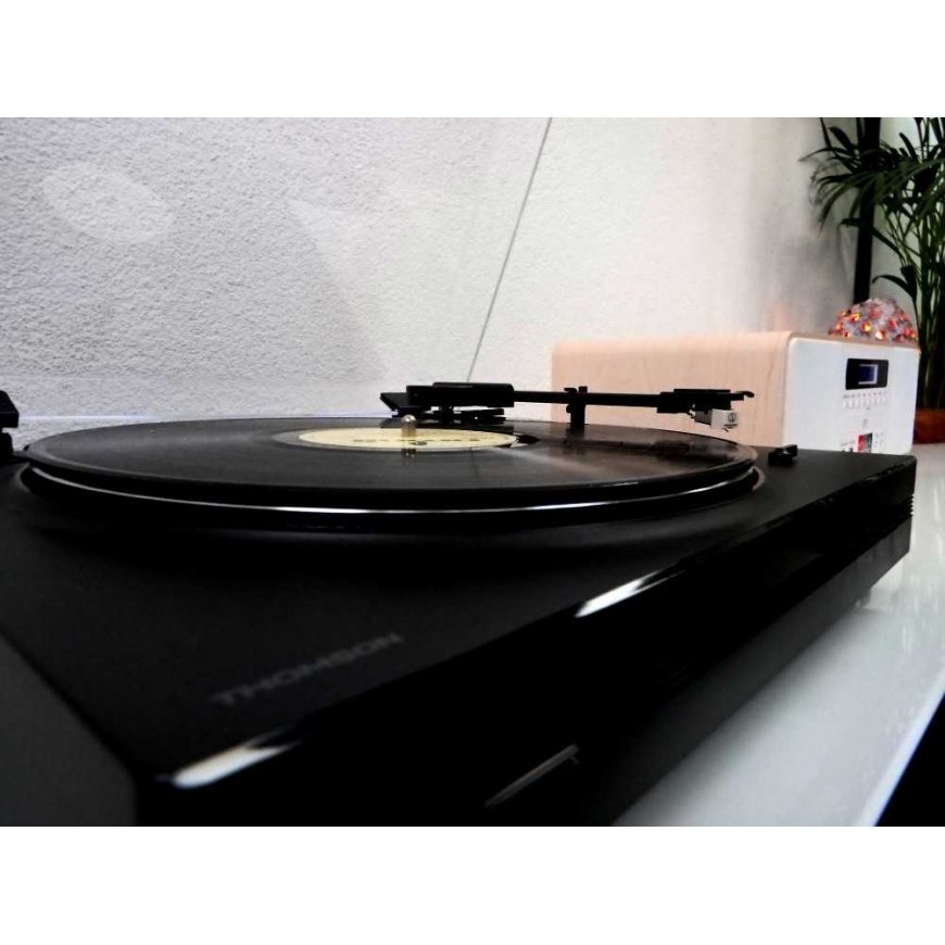 Stereo player / digital mini HiFi system with turntable THOMSON TT350 and MIC201 – 4