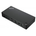Lenovo ThinkPad Universal Thunderbolt 4 Smart Dock Vielinis Juoda Lenovo ThinkPad Universal Thunderbolt 4 Smart Dock Vielinis Juoda