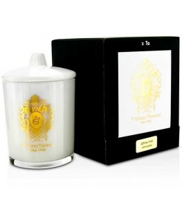 Tiziana Terenzi "Baltas Fire" white glass scented candle 170 g