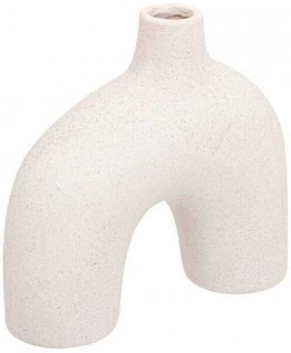 Atmosphera Decorative Ceramic Vase ASY, 17 cm