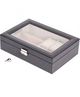 Kmtp Watch Box Black 30x21x8 cm