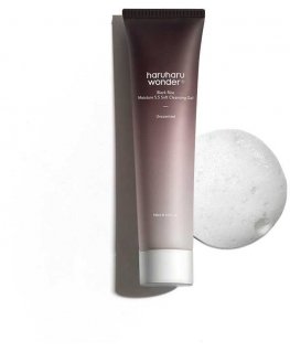 Haruharu Wonder Juodas Rice Moisture 5.5 Soft Cleansing Gel valomasis veido gelis su juodaisiais ryžiais, 100 ml