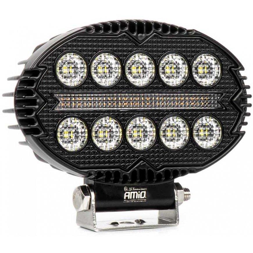 Halogeninis LED darbo žibintas, prožektorius AWL77, 45 W, 3000 lm, 12 V, 24 V, amio-04421