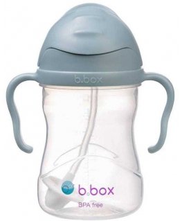 b.box - vesipullo, jossa on pilli ja paino 240 ml | Sininen