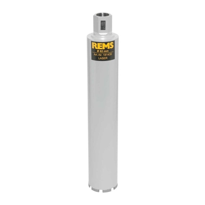 Алмазная буровая коронка REMS UDKB LS Ø82мм UNC 1 1/4"