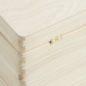 Zeller Present 13154 storage box Rectangular Pinewood Natural