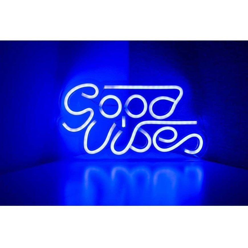 Oem Neoninis LED ir USB - Good Vibes 2 modelis – 3