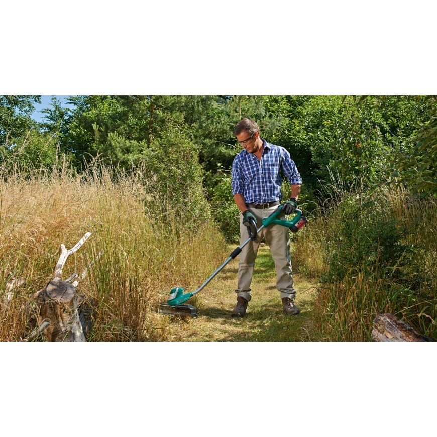 Bosch Advanced GrassCut 36 30 cm Patarei Must, Roheline, Hõbe – 3