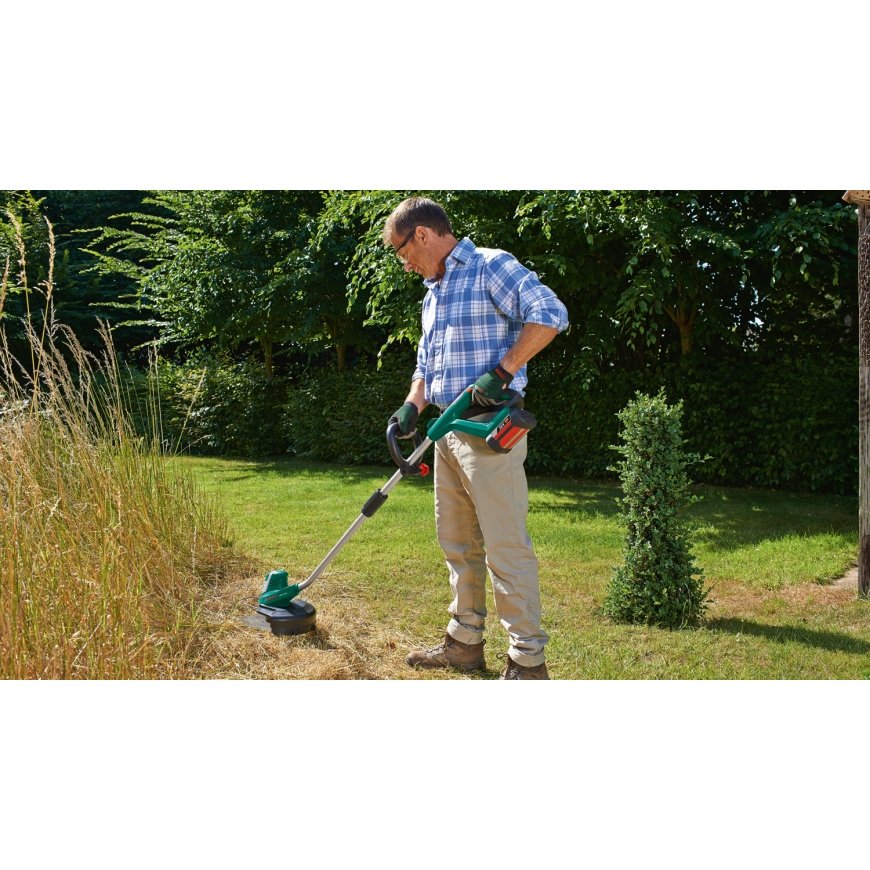 Bosch Advanced GrassCut 36 30 cm Patarei Must, Roheline, Hõbe – 4